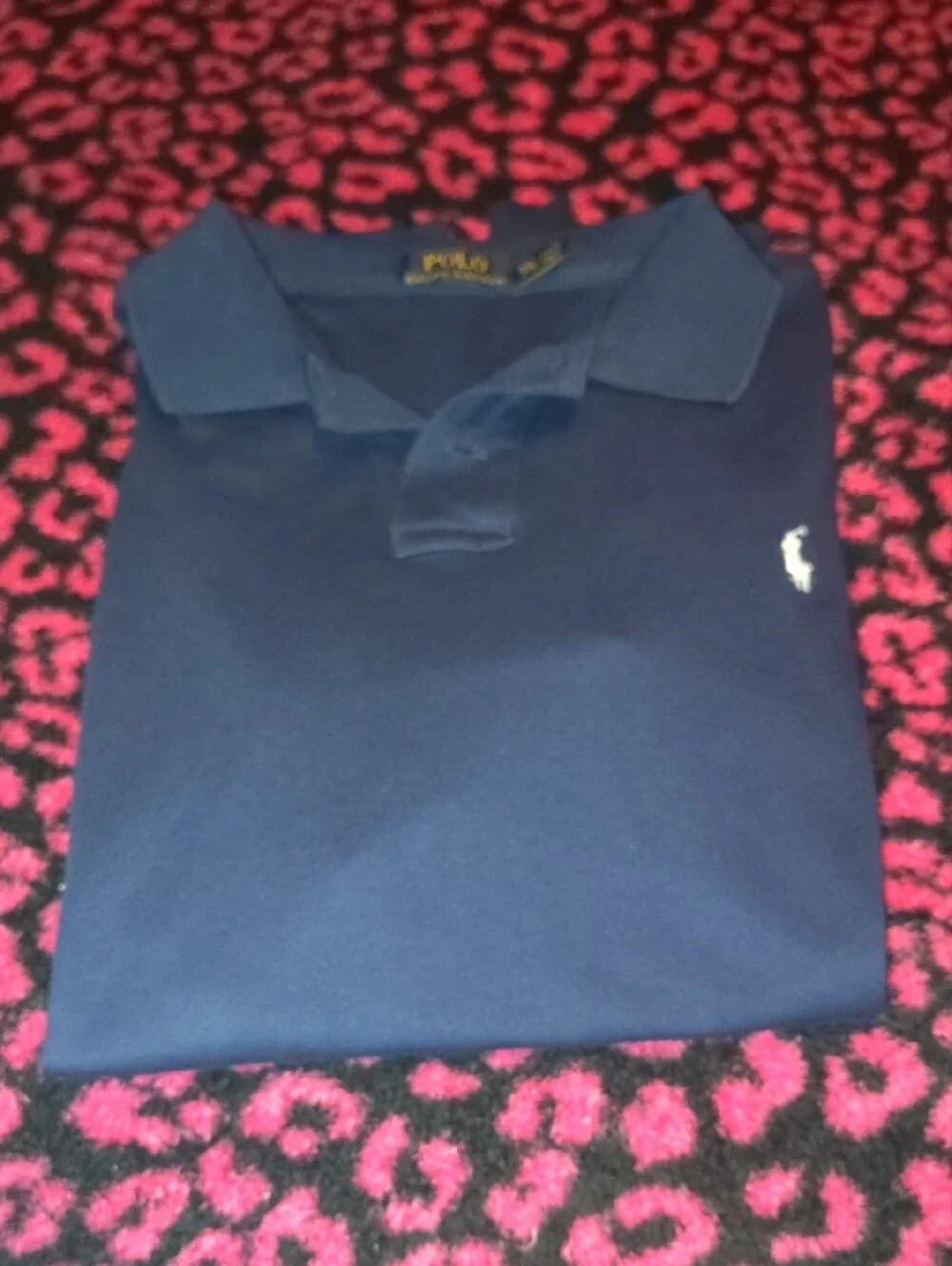 2 Polo by Ralph Lauren Navy Short-Sleeve Polo with Pony Logo